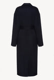 Cashmere Housecoat in navy